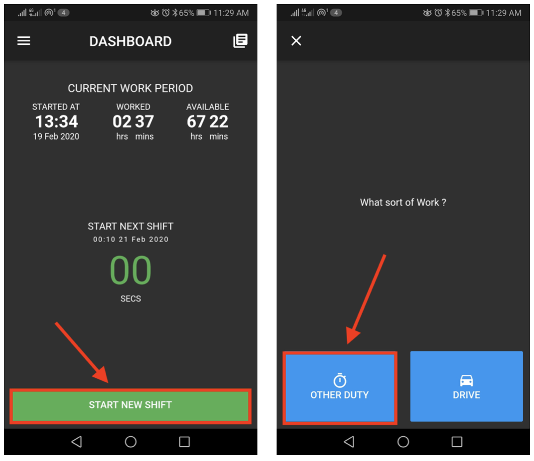 How To Record Work-time For Rideshare And Non-driving Employment