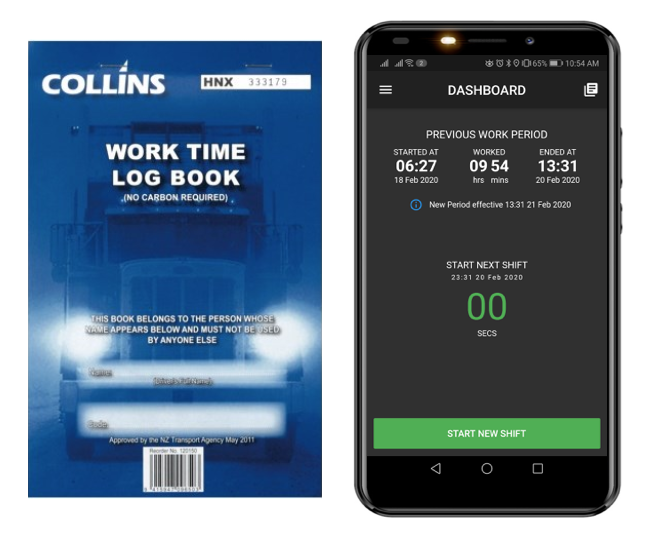 What is a Work-Time logbook?